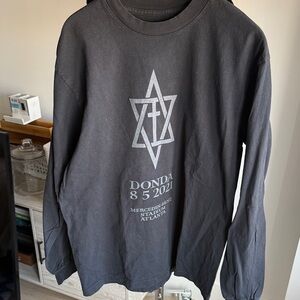 Yeezy Gray Long Sleeve Tee